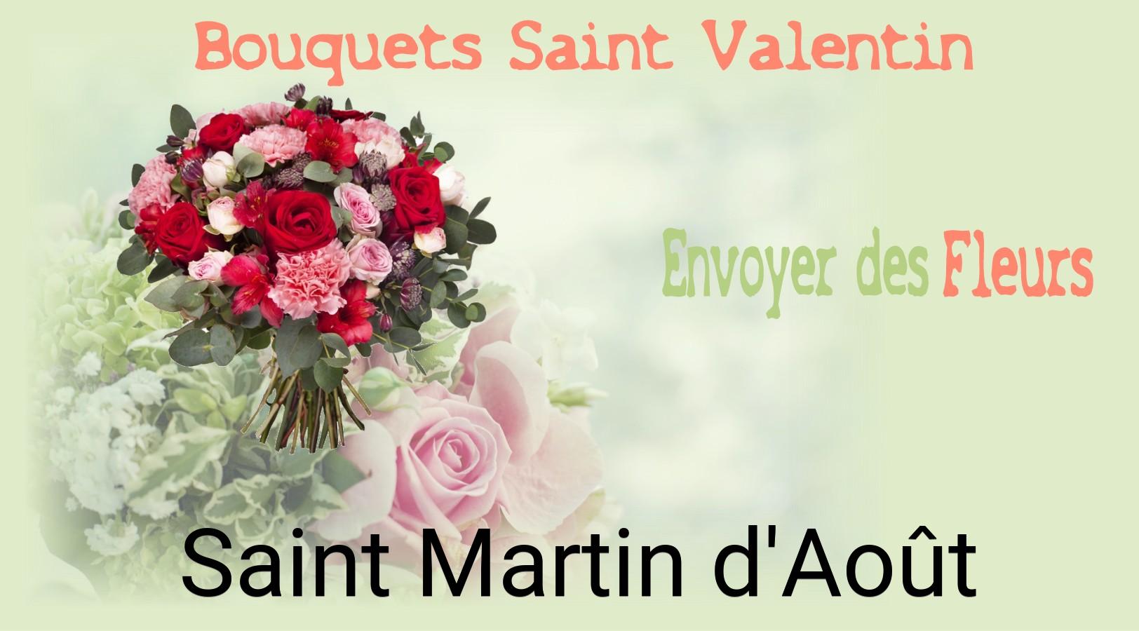 Roses de Saint-Valentin livrées à Saint-Martin-d'Août